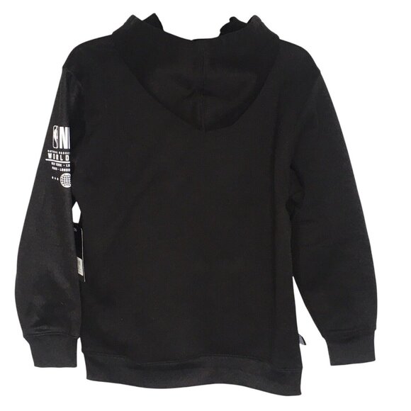 NBA Boy Size XL 18-20 Black Long Sleeve  Hoodie Sweatshirt Athletic Basketball - Picture 5 of 15